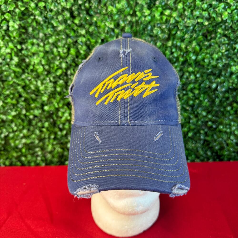 Travis Tritt Slideback Trucker Hat Multicolor Adjustable Mesh Back Country Music